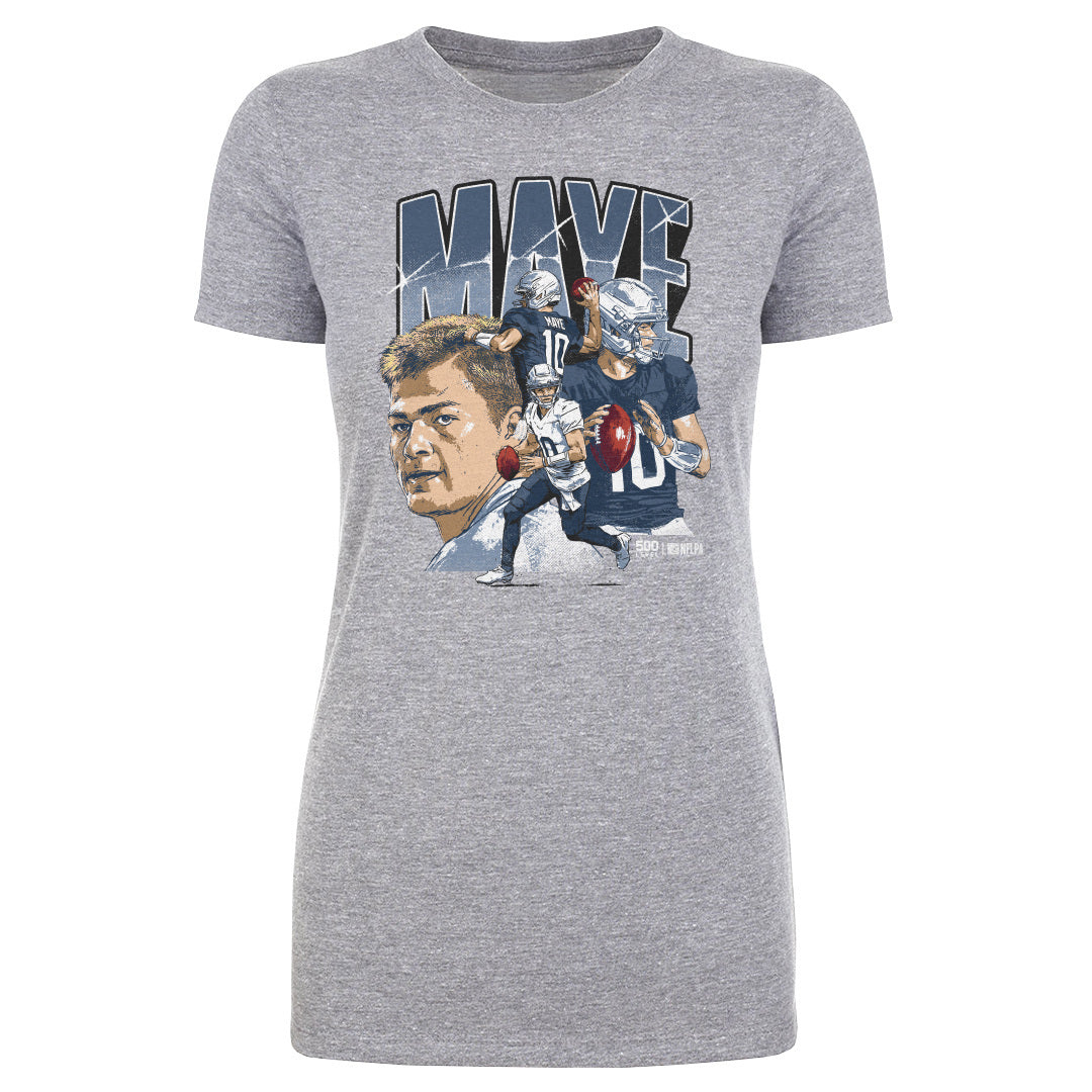 Drake Maye New England Collage WHT