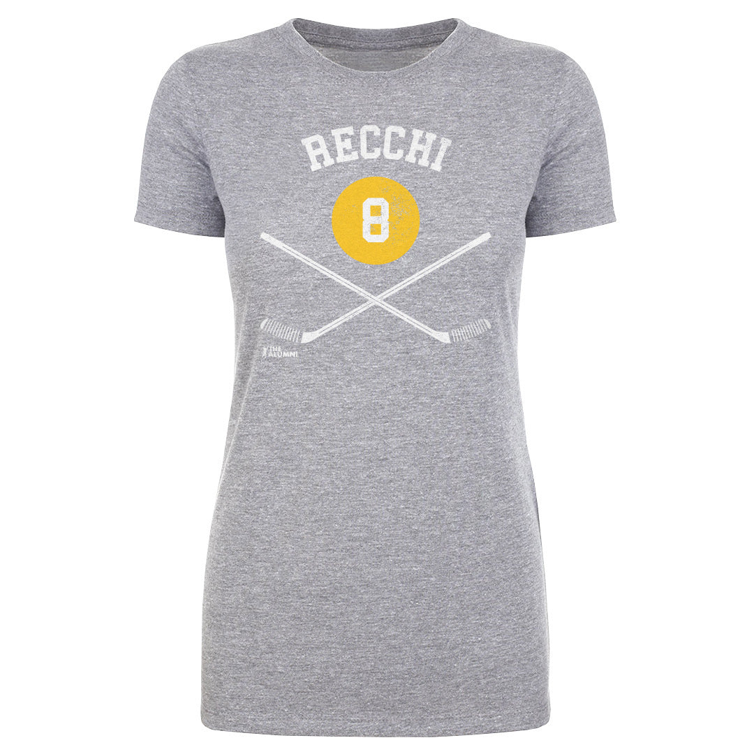 Mark Recchi Pittsburgh 8 Sticks WHT