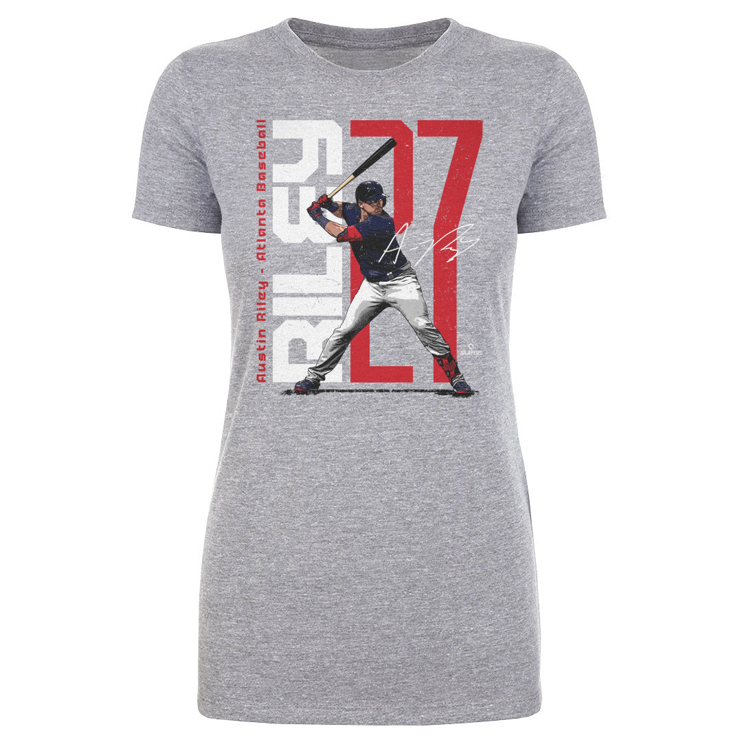 Austin Riley Atlanta Stretch WHT