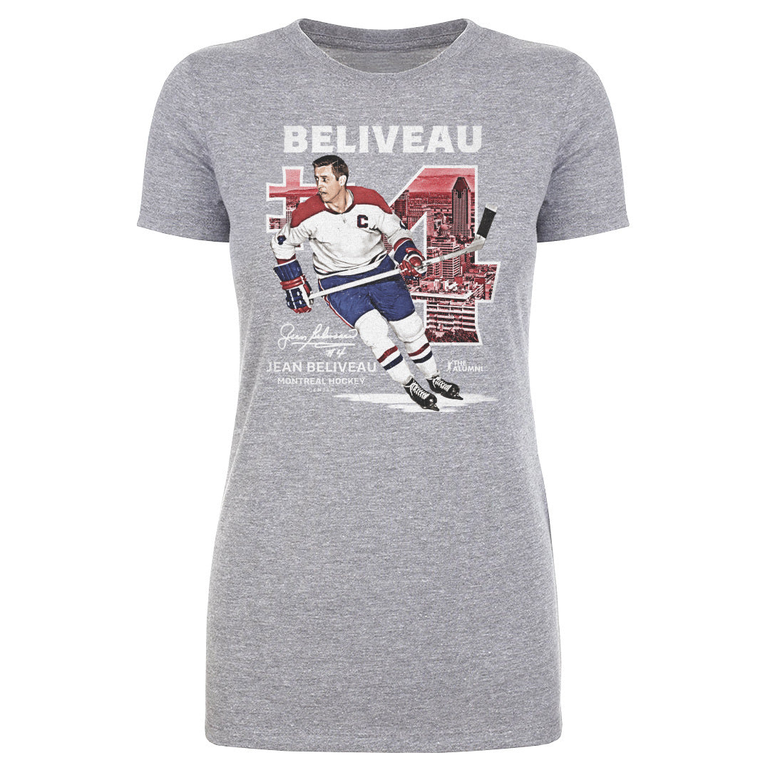 Jean Beliveau Montreal Throwback WHT