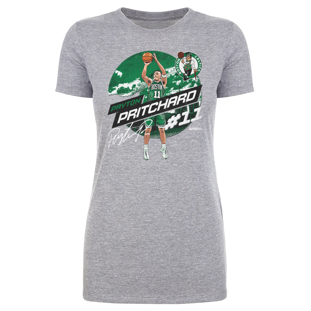 Payton Pritchard Boston Celtics City Emblem WHT