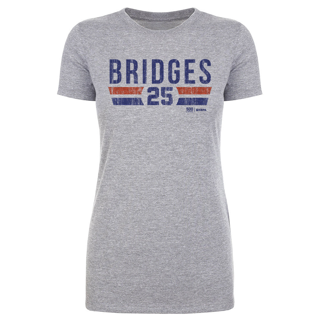 Mikal Bridges New York Knicks Font