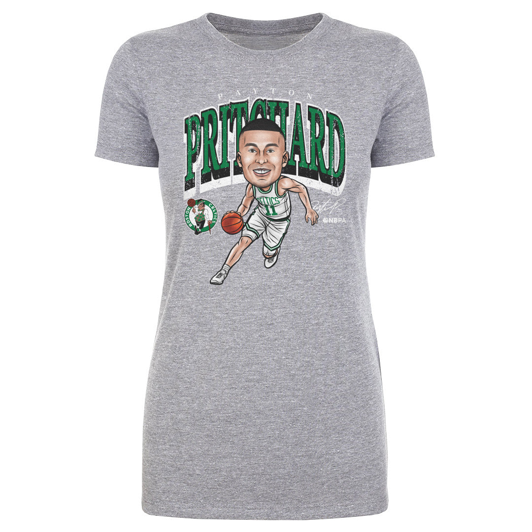 Payton Pritchard Boston Celtics Cartoon WHT