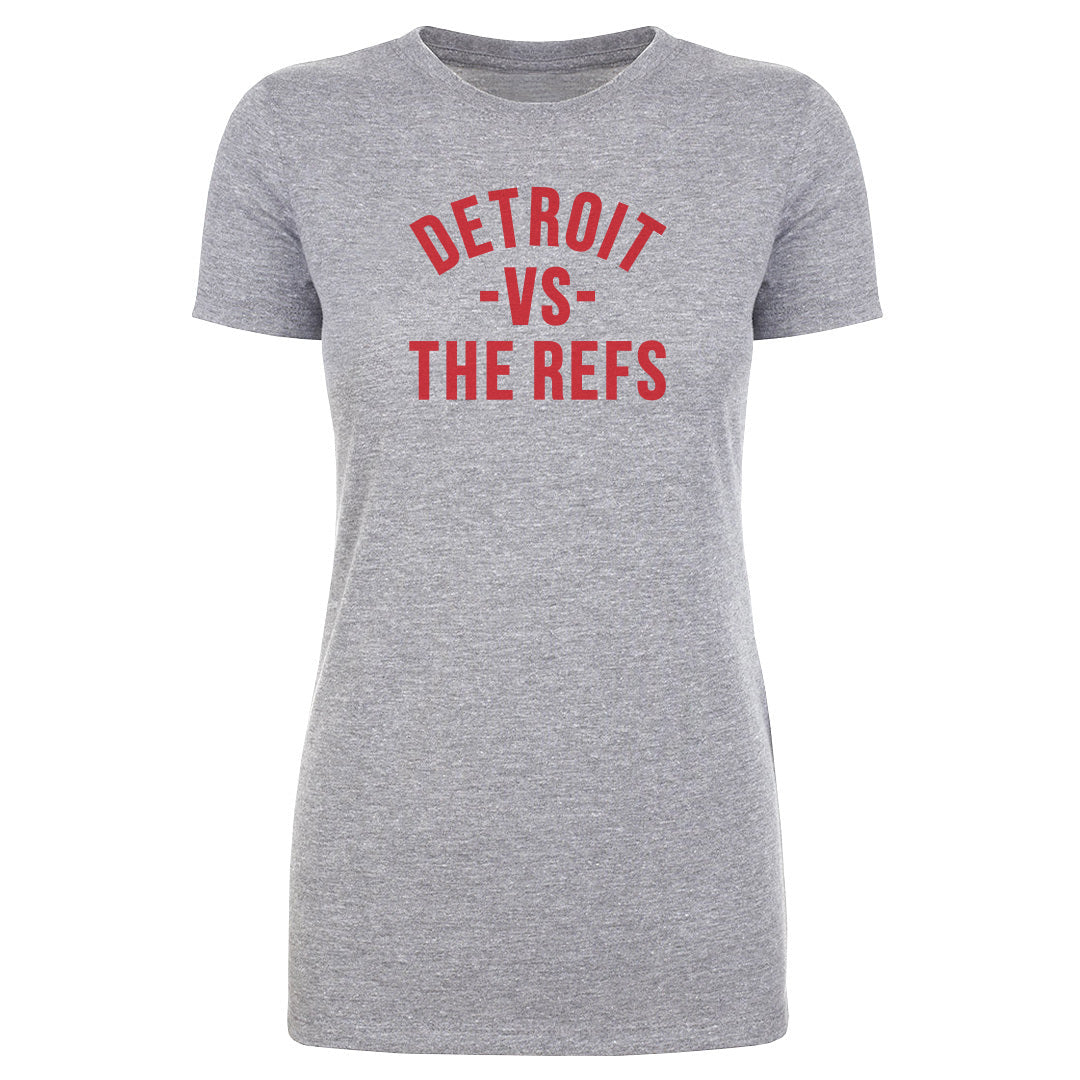 Detroit Vs. The Refs Red WHT