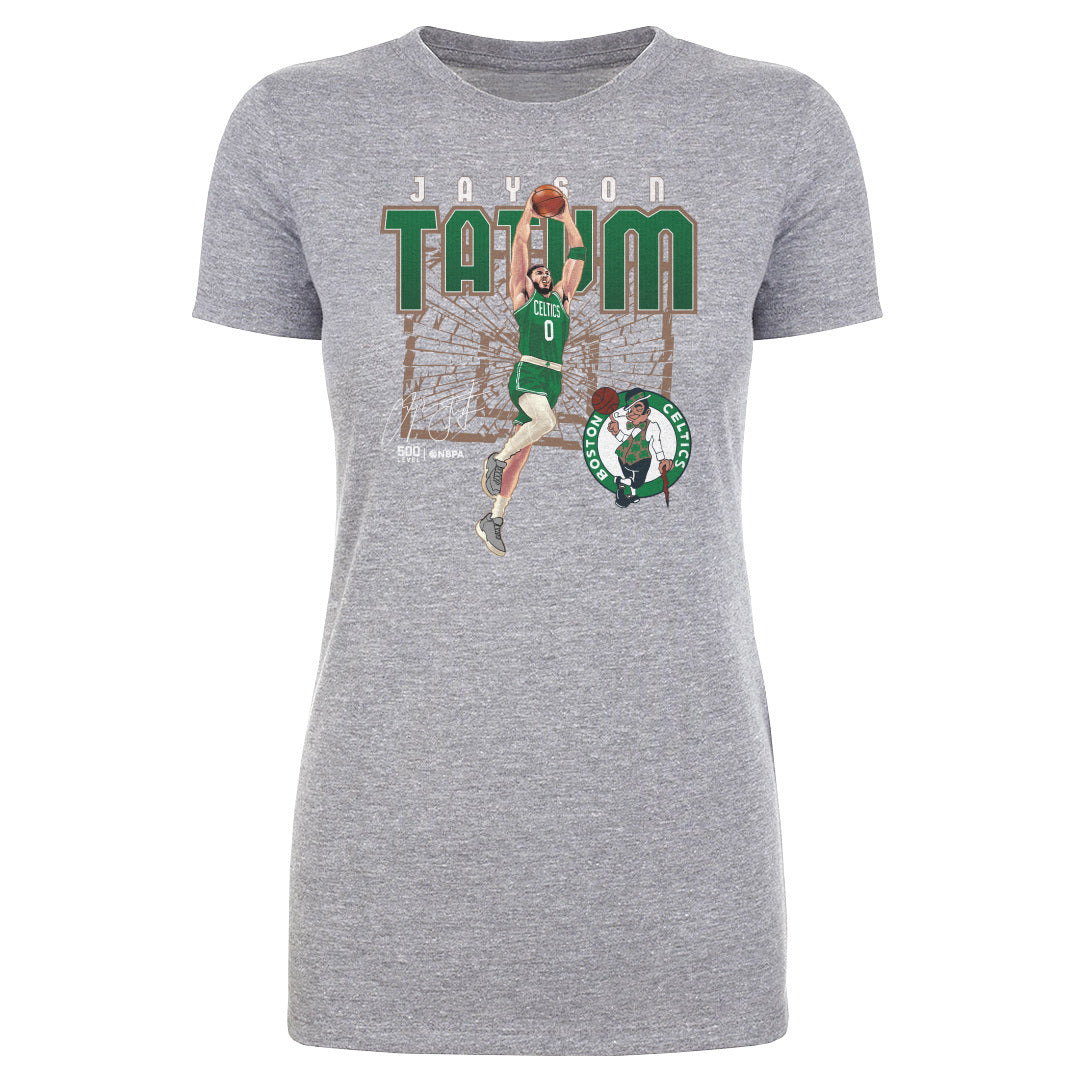 Jayson Tatum Boston Celtics Shattered WHT