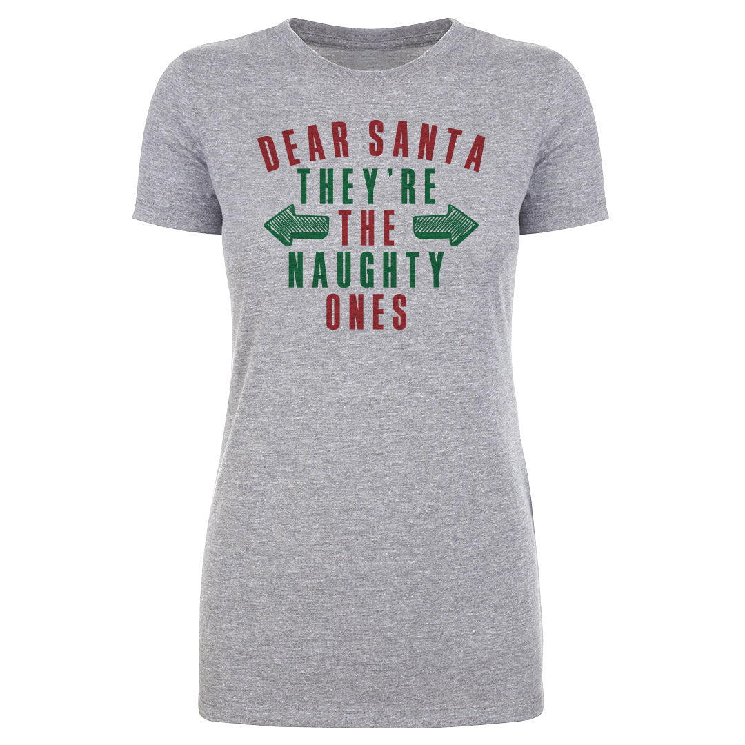 Christmas Dear Santa They're The Naughty Ones