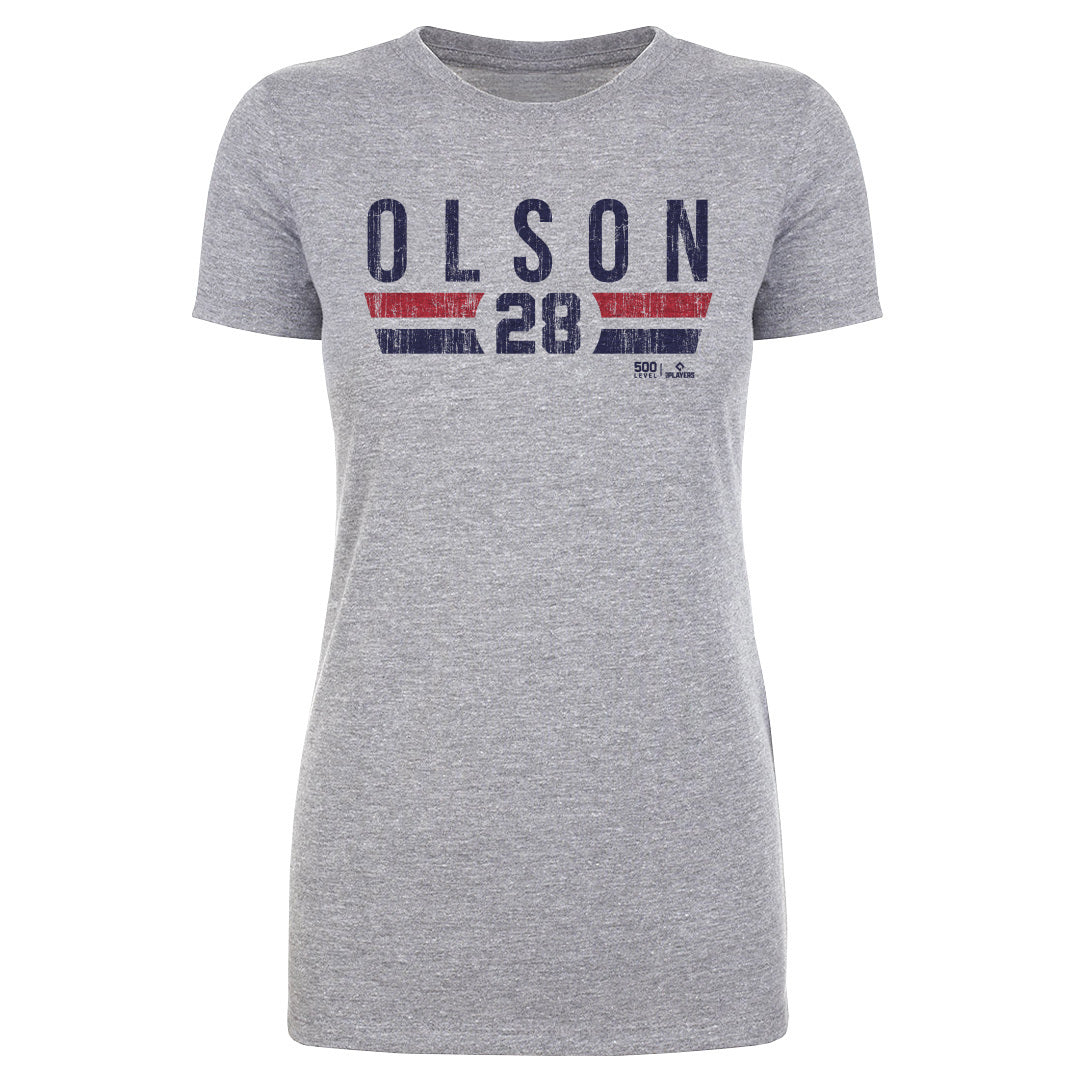 Matt Olson Atlanta Font