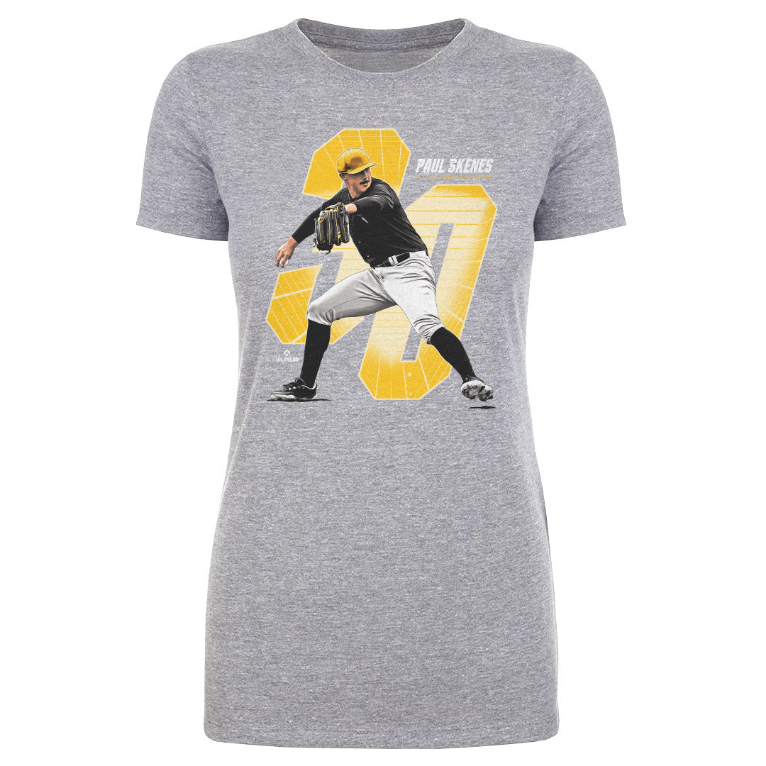 Paul Skenes Pittsburgh Offset WHT
