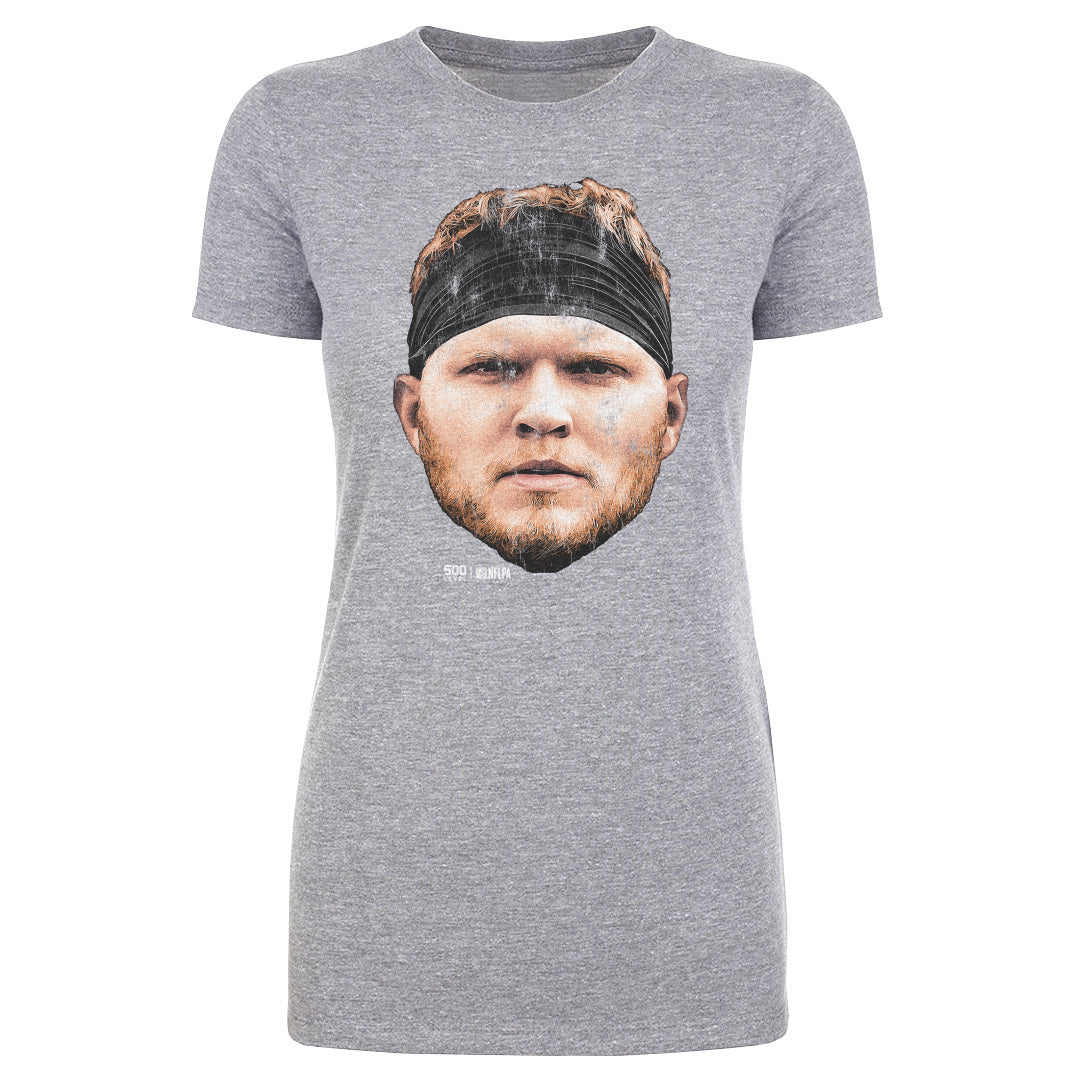 Aidan Hutchinson Detroit Vintage Head WHT