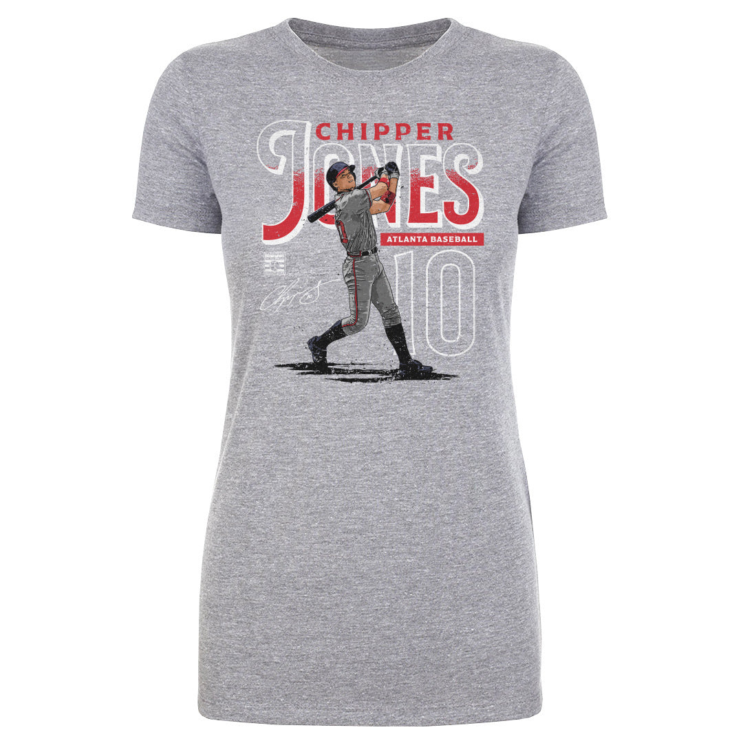 Chipper Jones Atlanta Name WHT