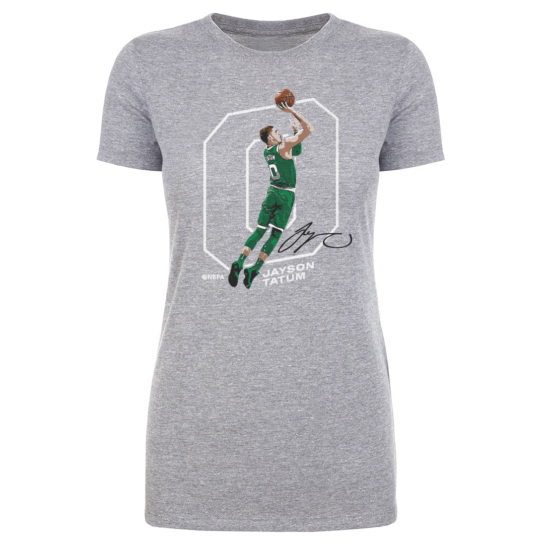 Jayson Tatum Outline W WHT
