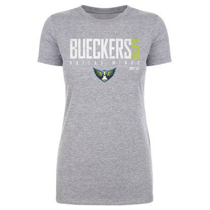 Paige Bueckers Dallas Wings Elite WHT Womens T Shirt 500 Level Officially Licensed Fan Gear