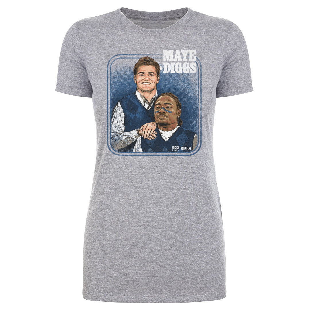 Drake Maye & Stefon Diggs New England Step Brothers WHT