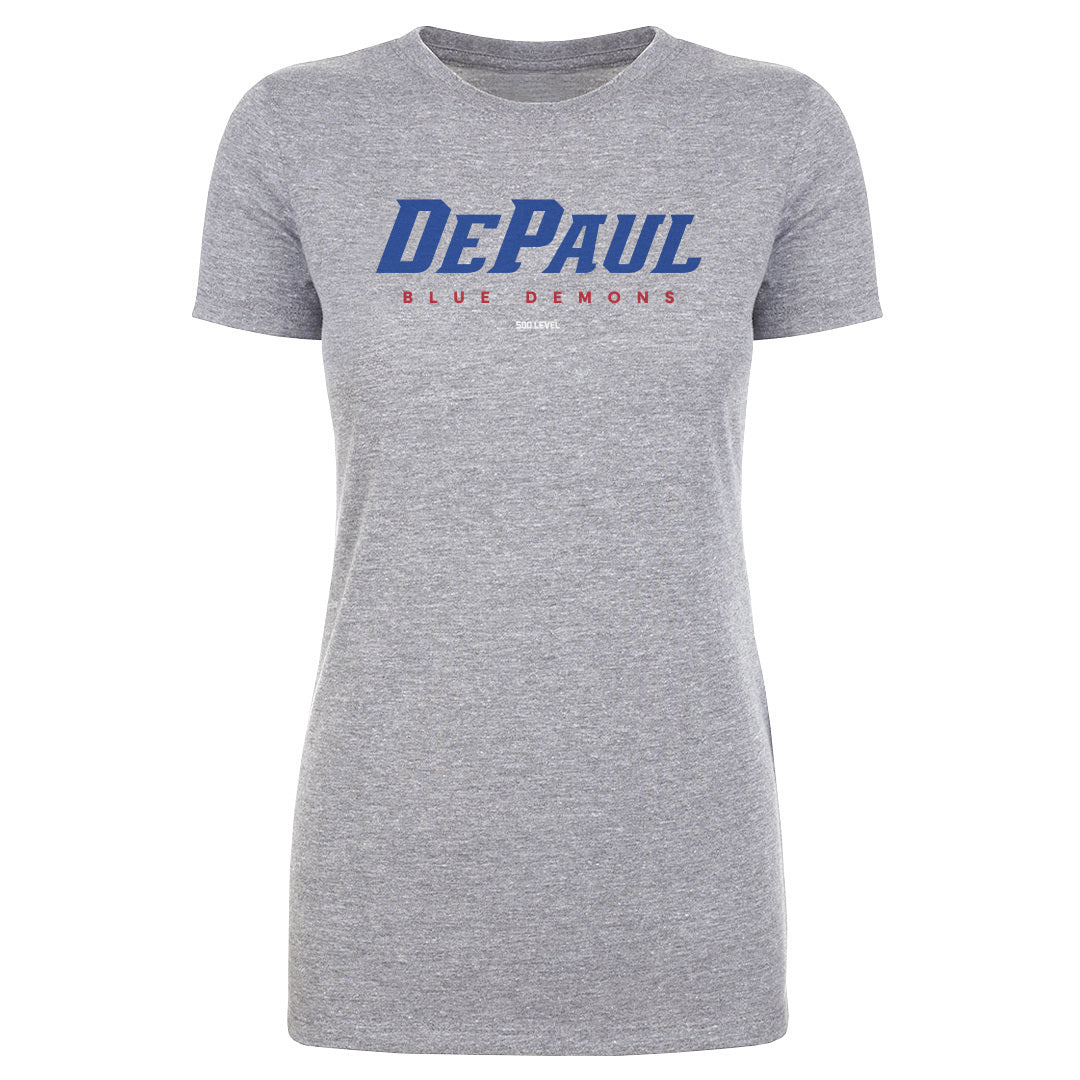 DePaul Blue Demons Wordmark Blue Demons WHT