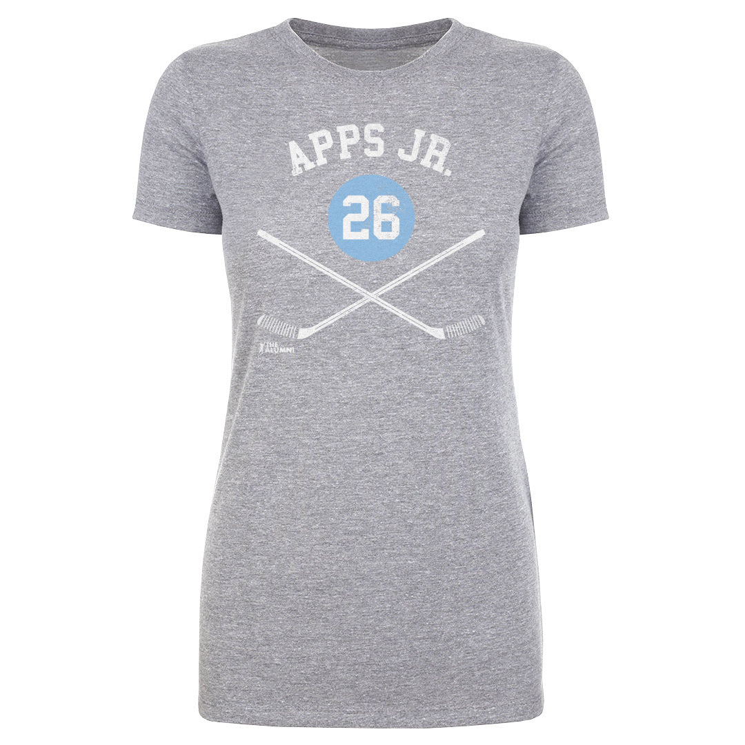 Syl Apps Jr. Pittsburgh 26 Sticks WHT