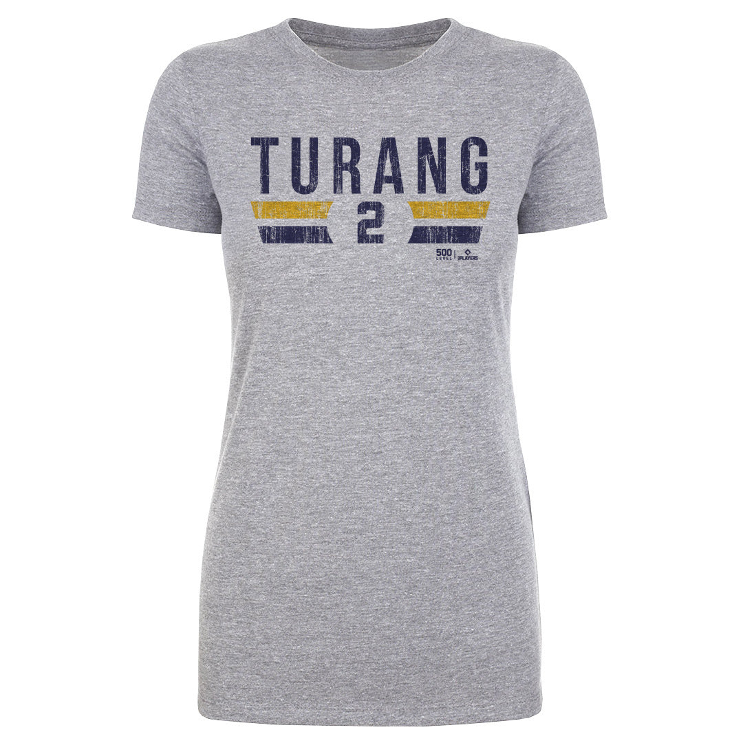 Brice Turang Milwaukee Font