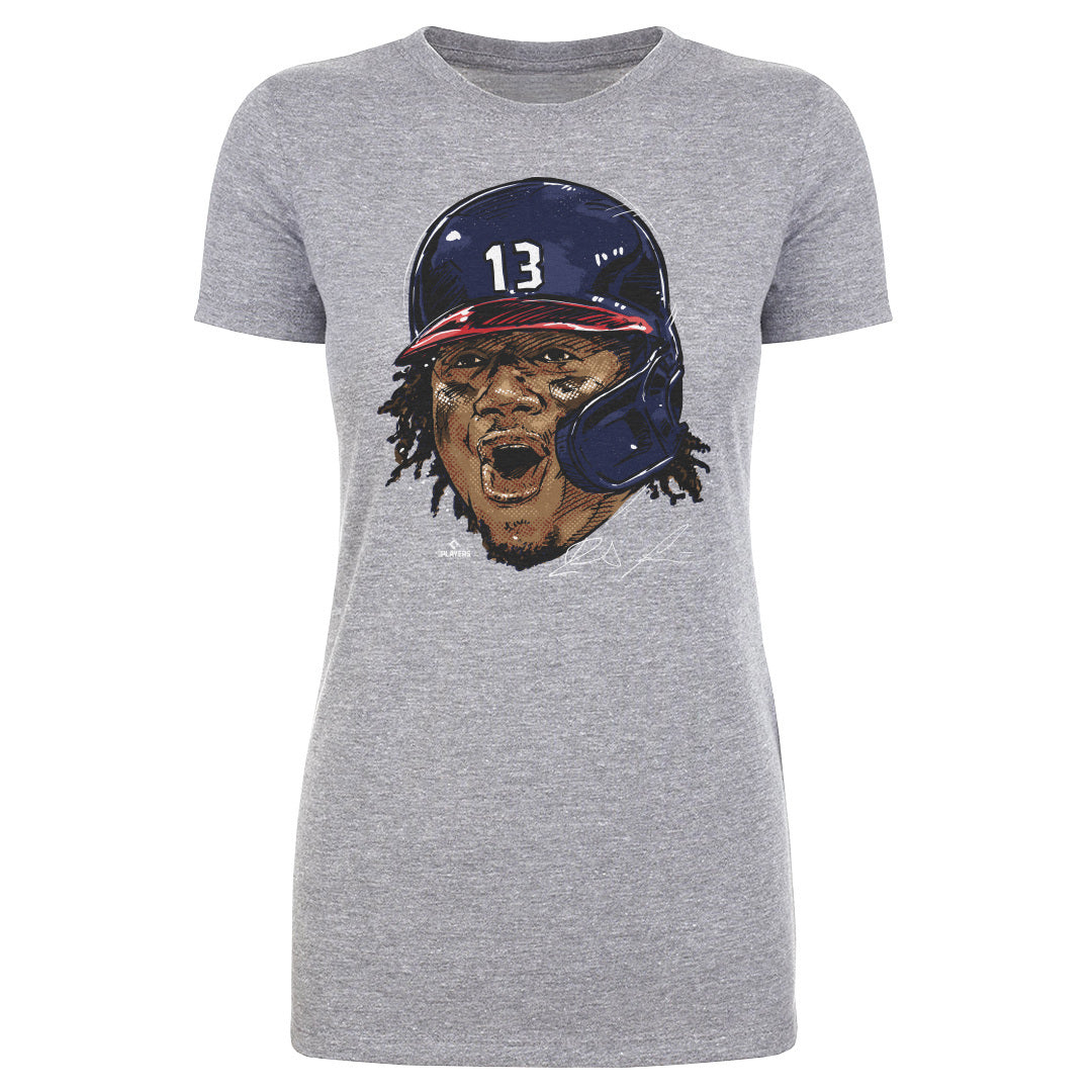 Ronald Acuna Jr. Scream WHT