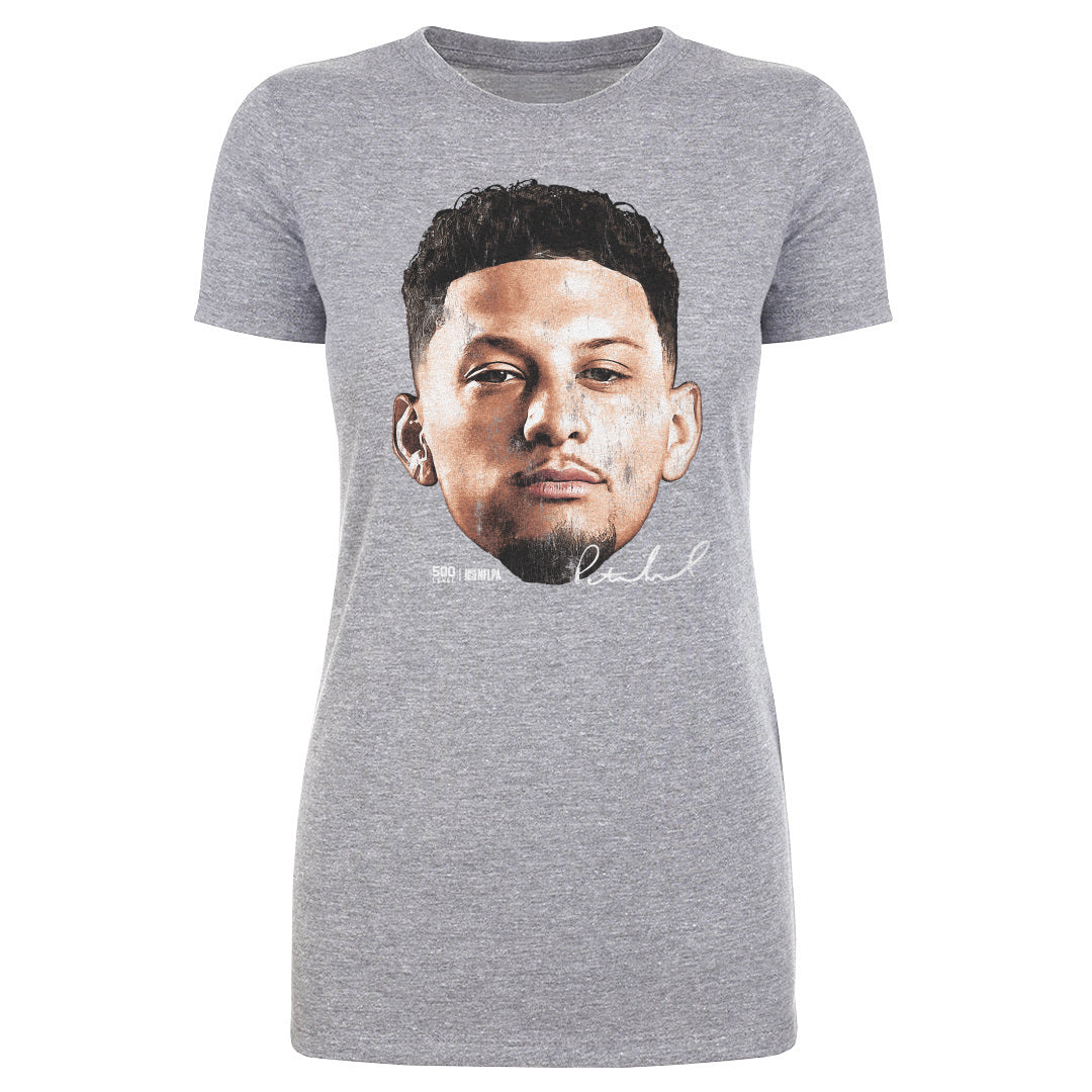 Patrick Mahomes Kansas City Vintage Head WHT