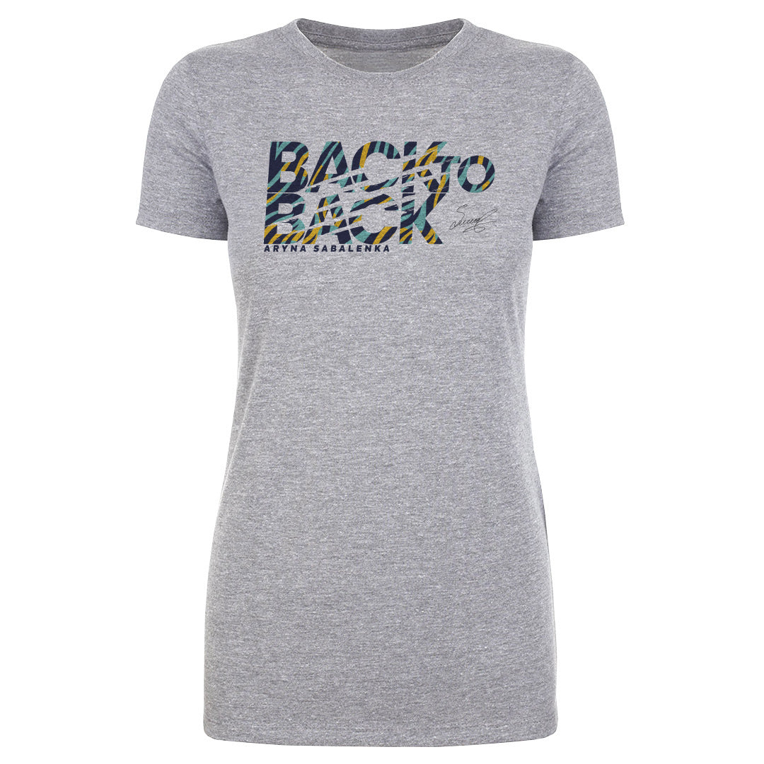 Aryna Sabalenka Back To Back Stripes