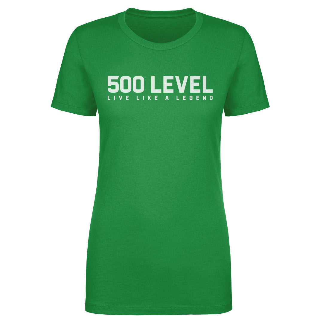 500 LEVEL Wordmark WHT