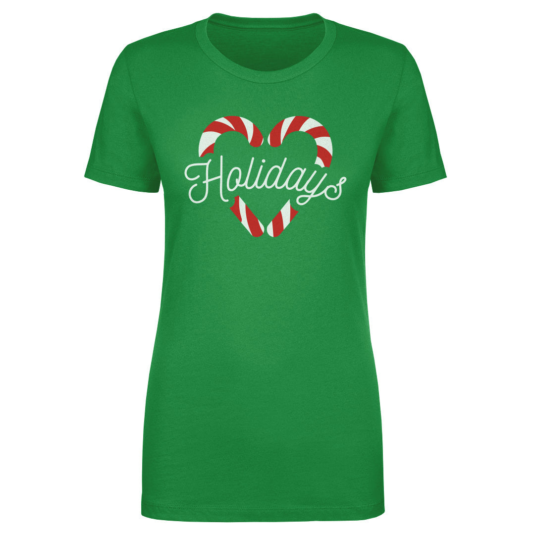 Christmas Candy Cane Heart WHT