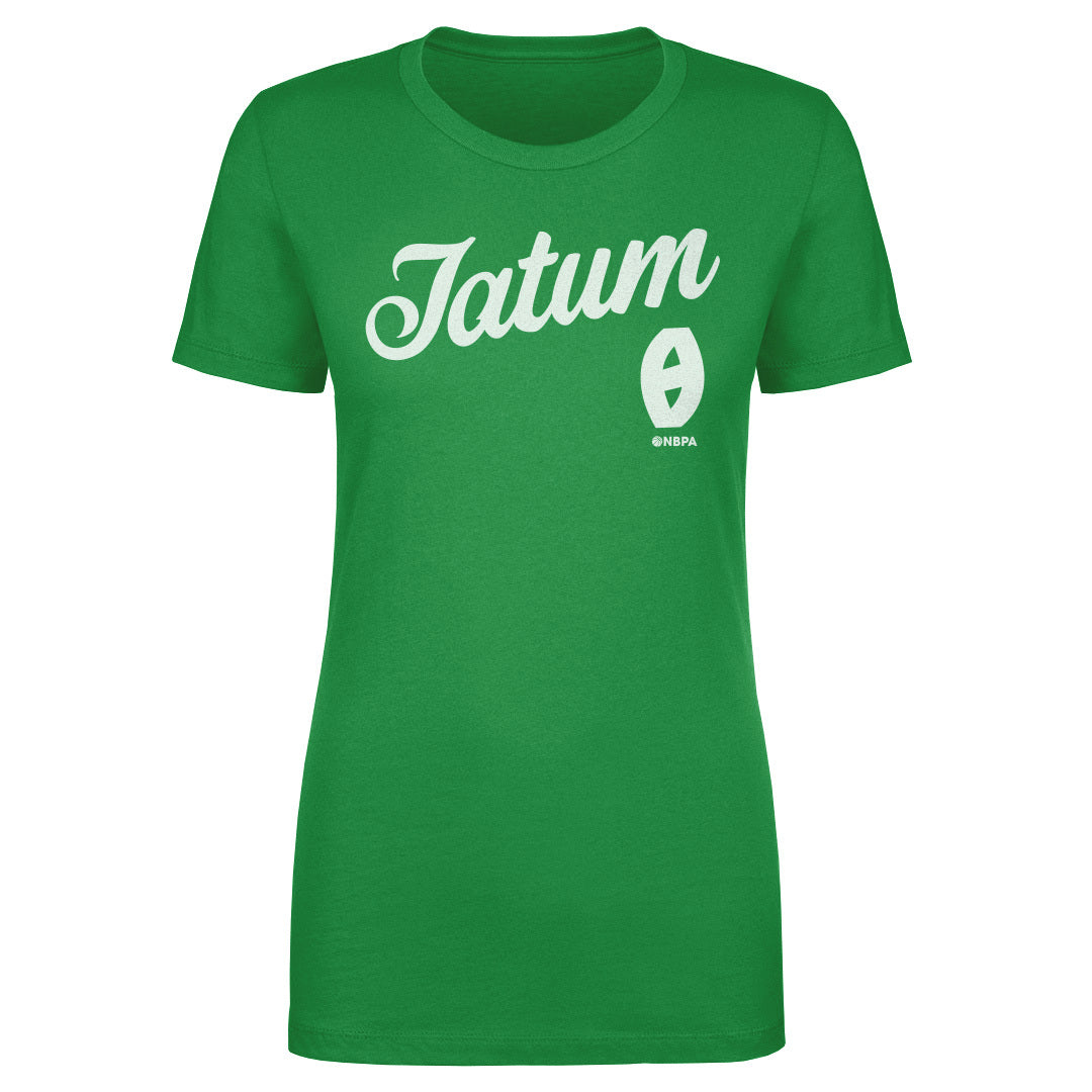 Jayson Tatum Boston Script WHT