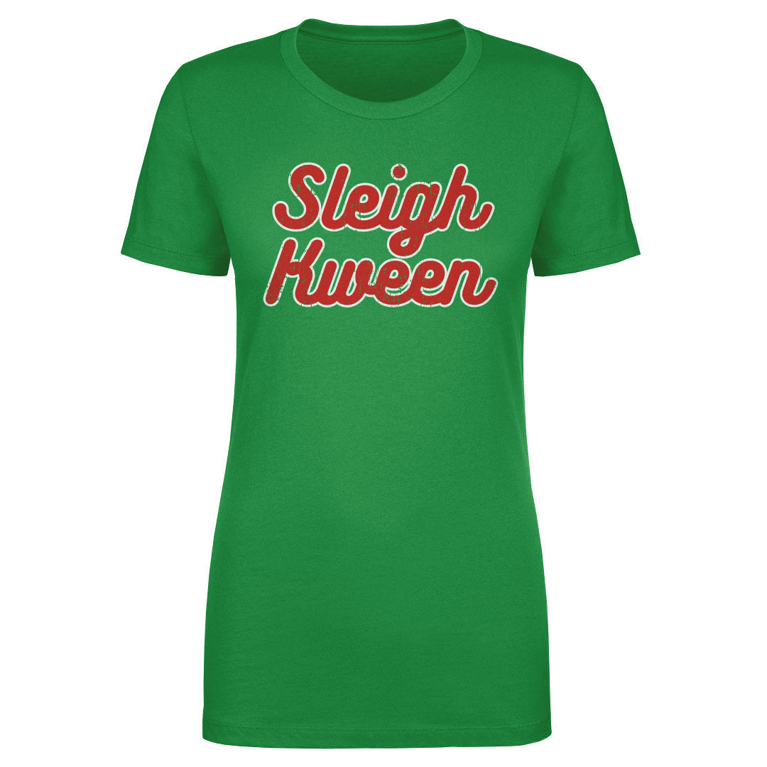 Christmas Sleigh Kween WHT