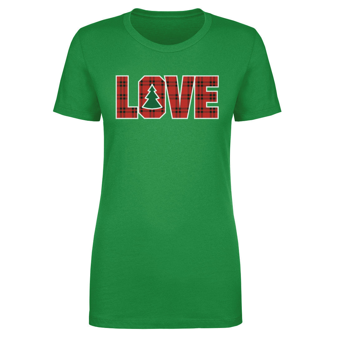 Christmas LOVE Christmas Plaid WHT