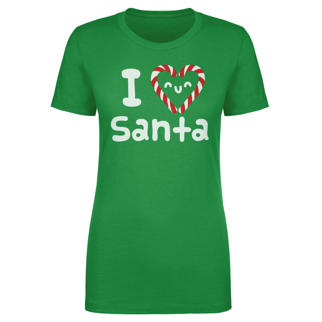 Christmas I Love Santa WHT