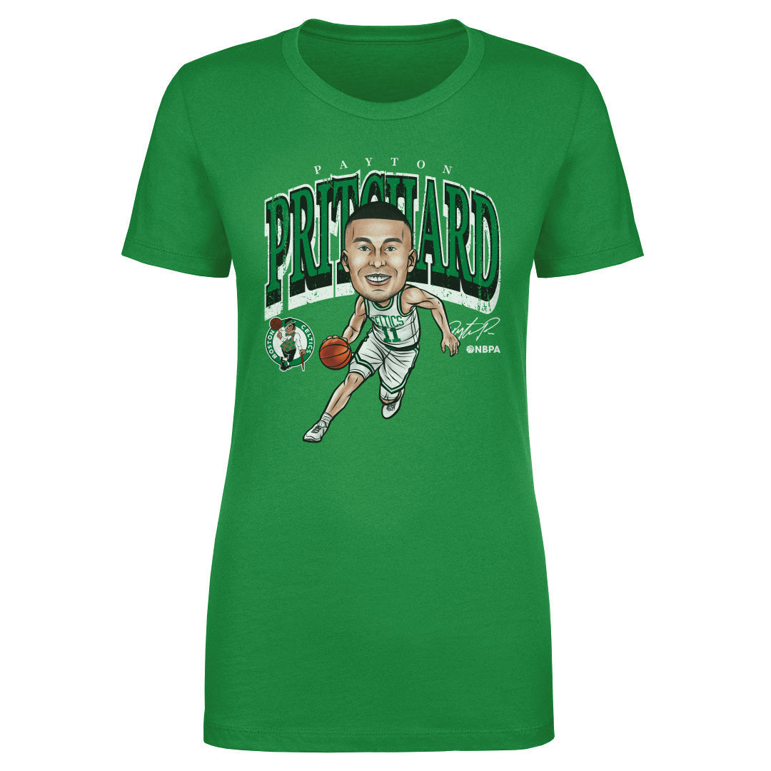 Payton Pritchard Boston Celtics Cartoon WHT