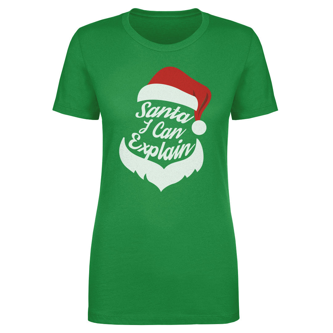 Christmas Santa I Can Explain WHT