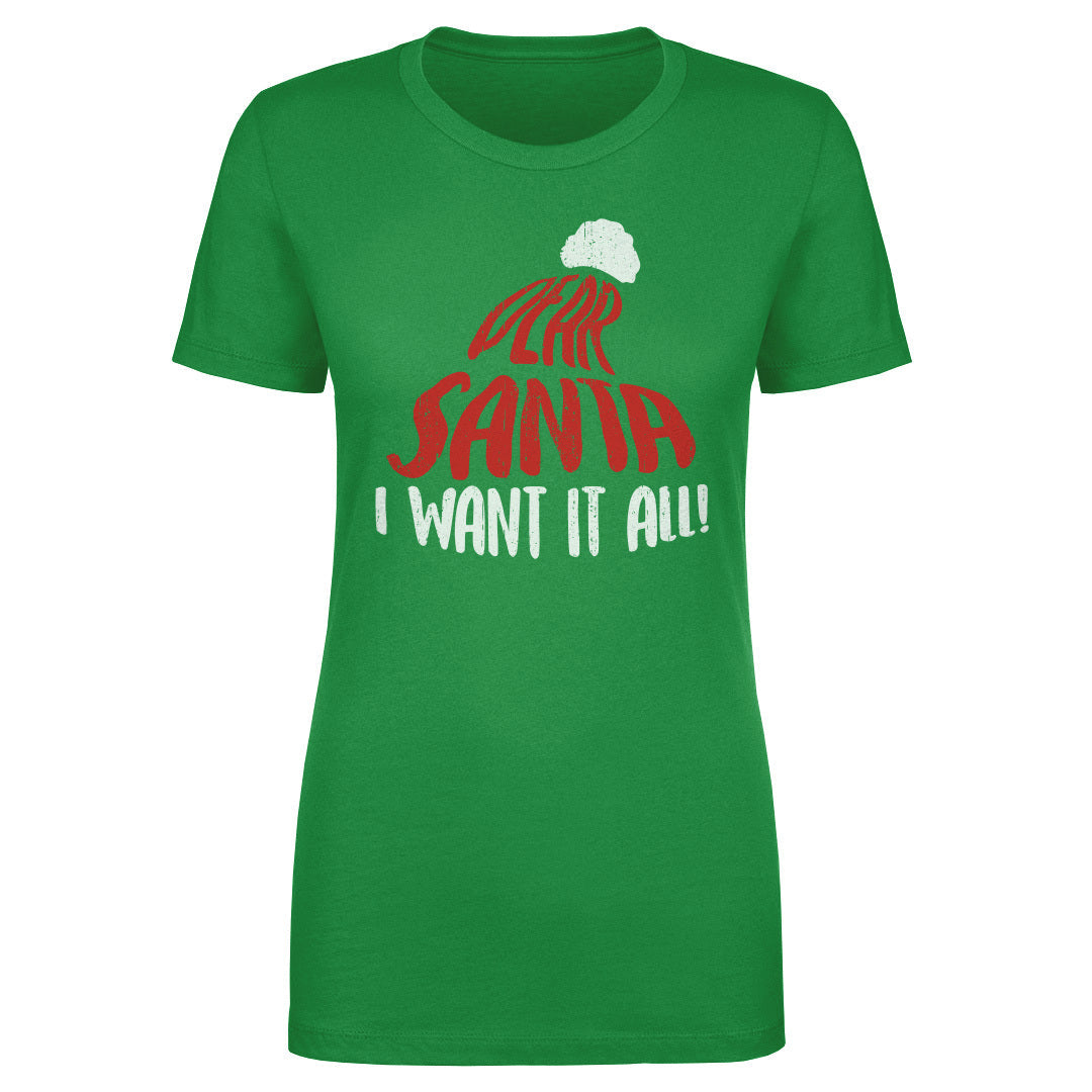 Christmas Dear Santa I Want It All WHT