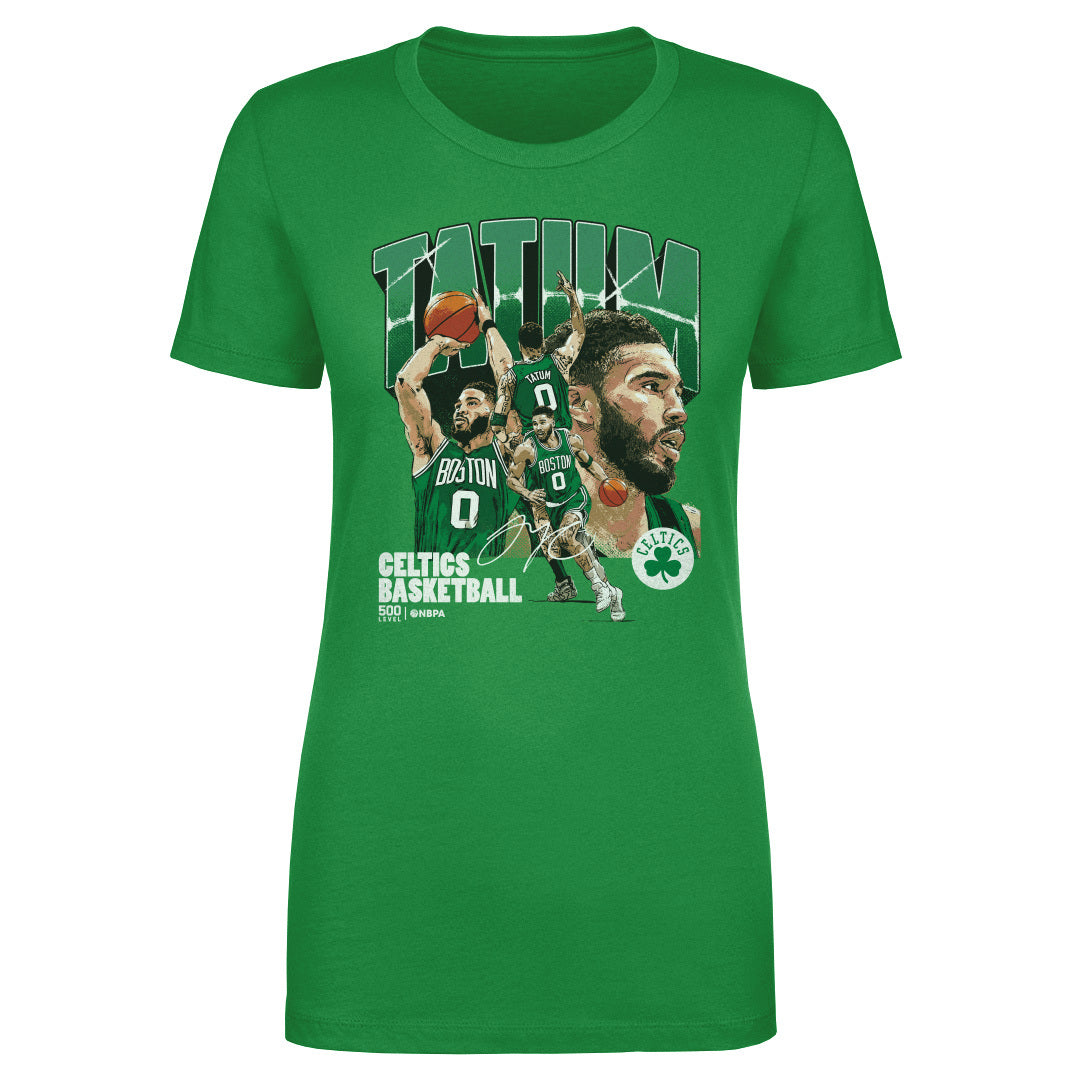Jayson Tatum Boston Celtics Collage WHT