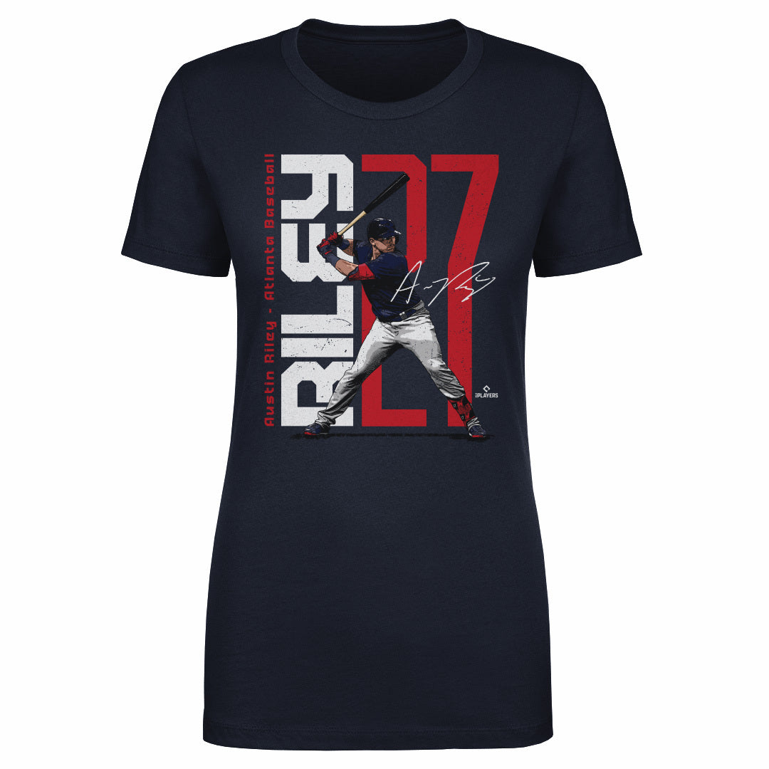 Austin Riley Atlanta Stretch WHT