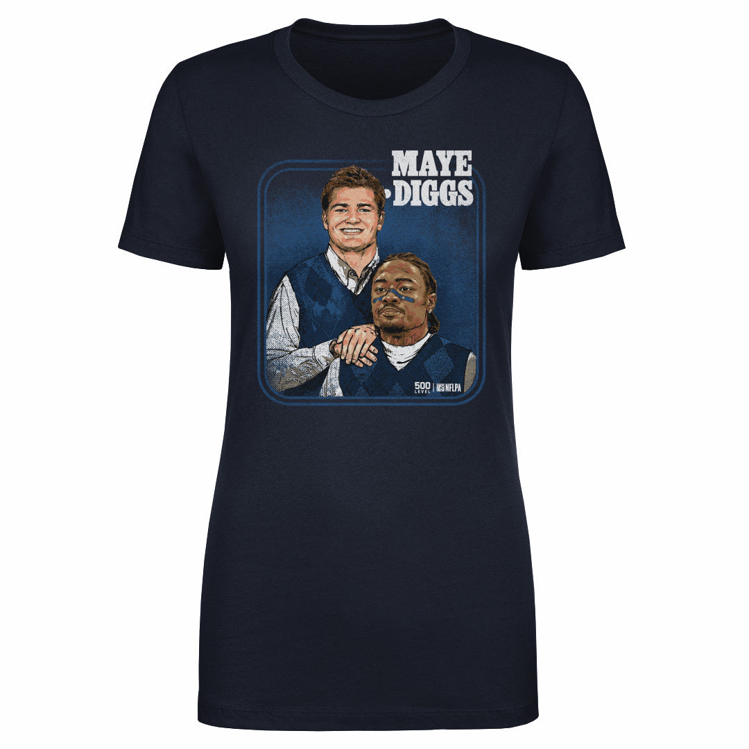 Drake Maye & Stefon Diggs New England Step Brothers WHT