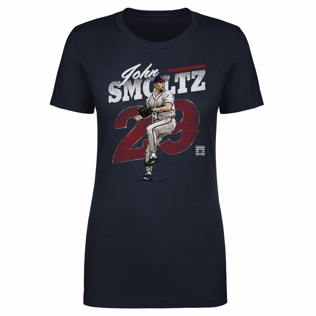 John Smoltz Atlanta Retro WHT
