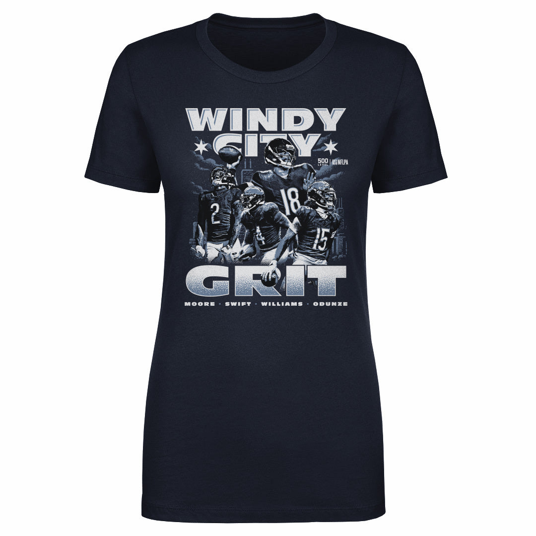Caleb Williams Chicago Windy City Grit WHT