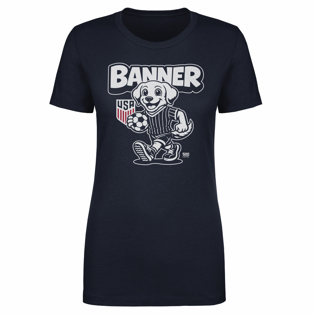 U.S. Soccer Mascot Banner WHT