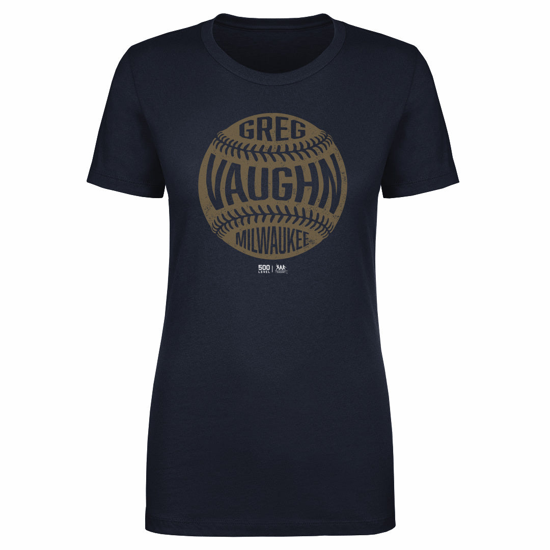 Greg Vaughn Milwaukee Vintage Baseball WHT