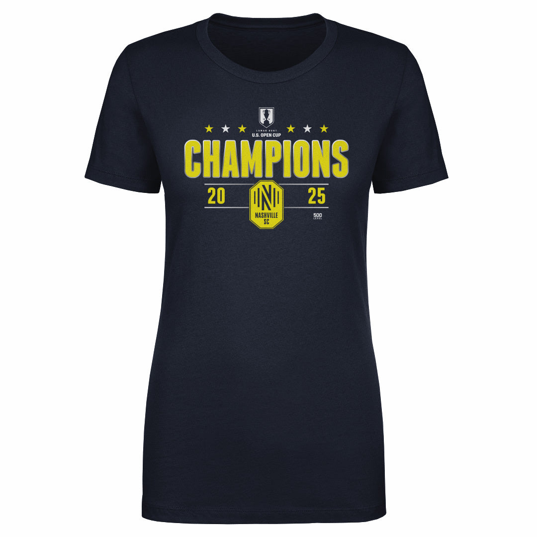 U.S. Open Cup 2025 Nashville SC Champions WHT