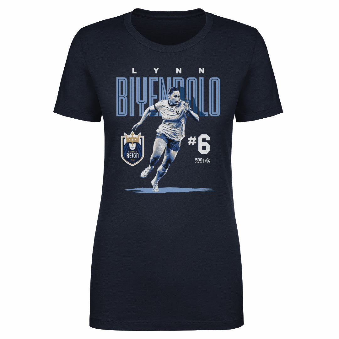 Lynn Biyendolo Seattle Reign FC Bitmap WHT