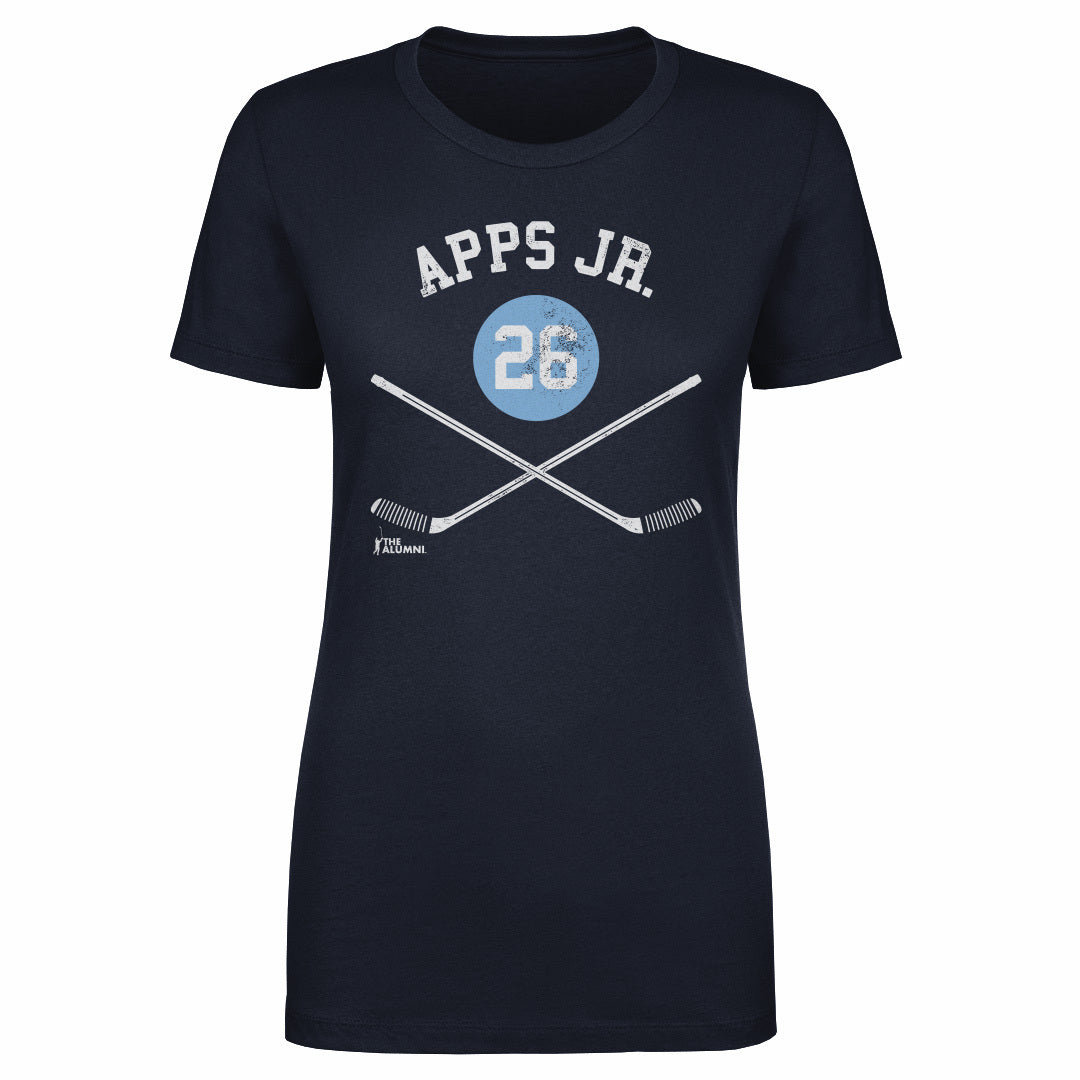 Syl Apps Jr. Pittsburgh 26 Sticks WHT