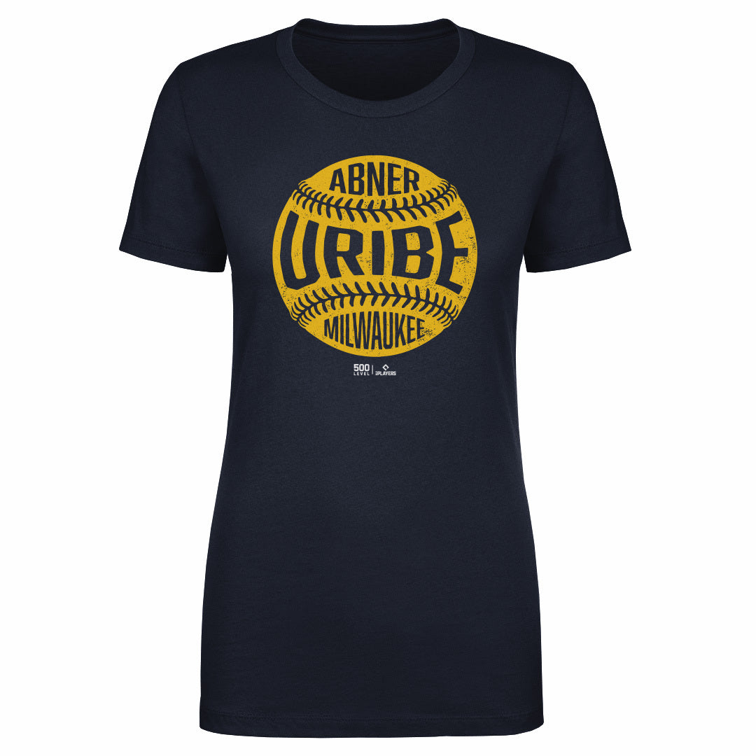 Abner Uribe Milwaukee Vintage Baseball WHT