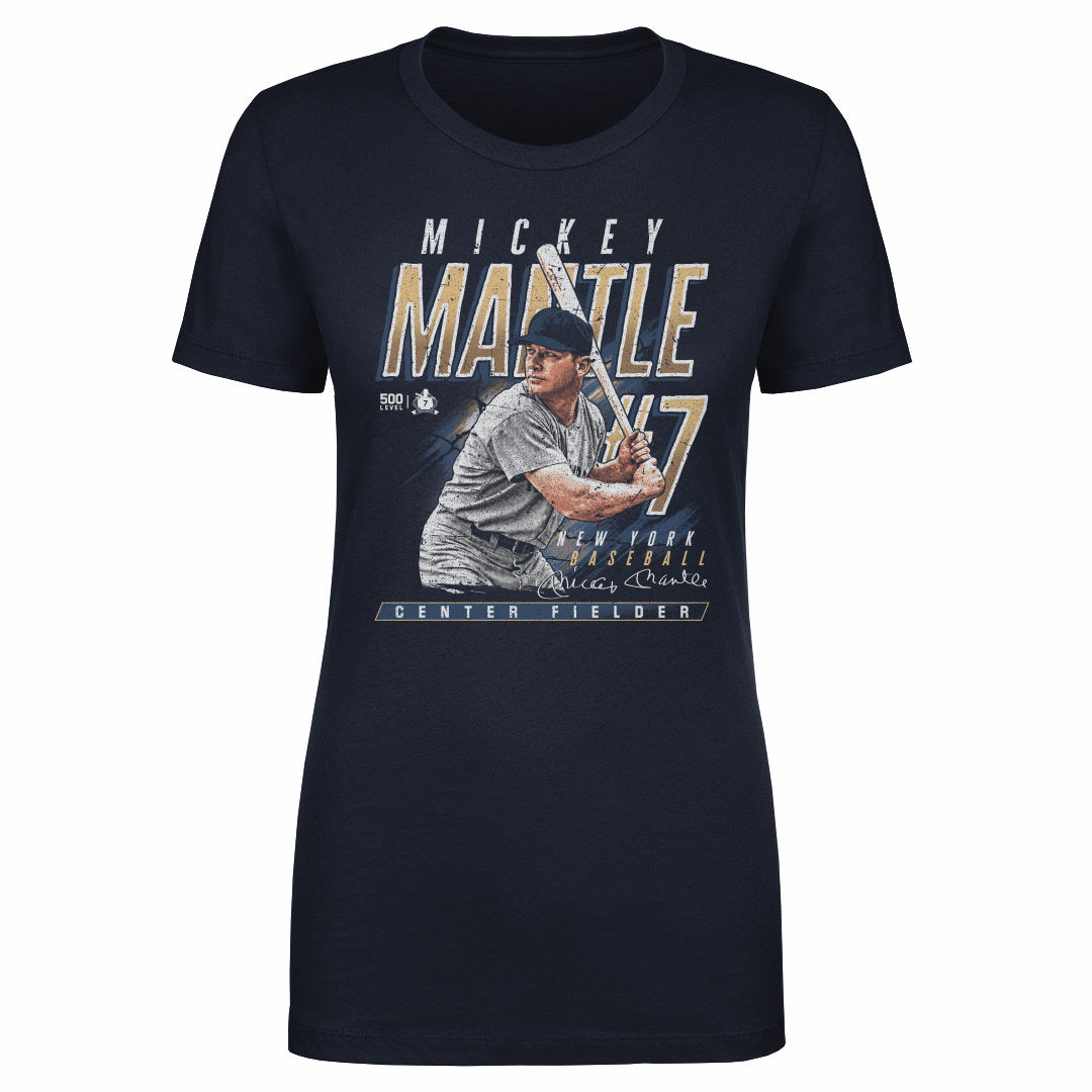 Mickey Mantle New York Y Stance WHT