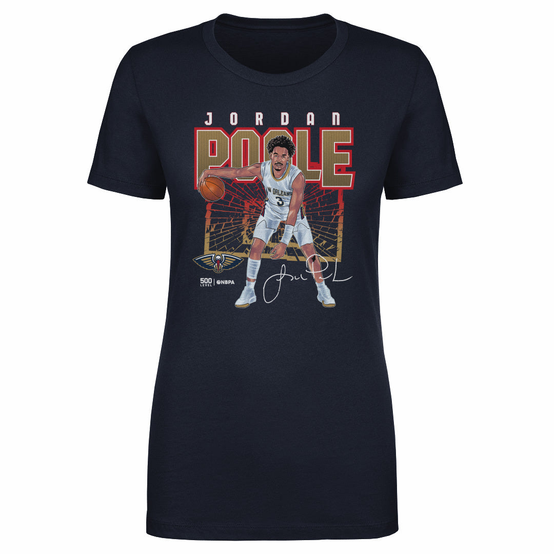 Jordan Poole New Orleans Pelicans Shattered WHT