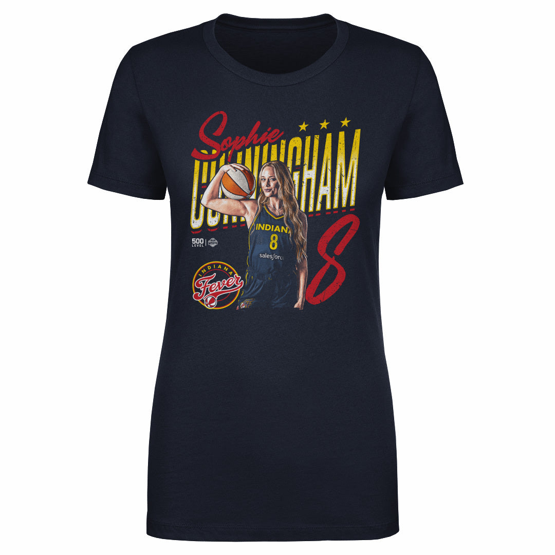 Sophie Cunningham Indiana Fever Player Pose WHT