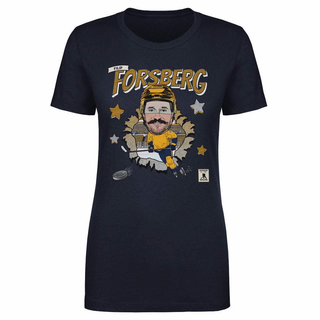 Filip Forsberg Nashville Caricature WHT