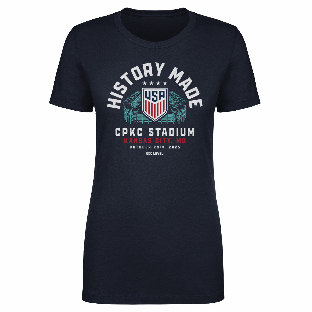 USWNT History Made CPKC Stadium 2025 WHT