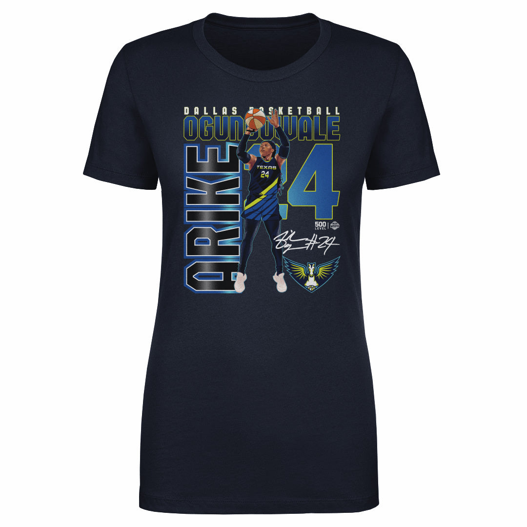 Arike Ogunbowale Dallas Wings Player Number WHT