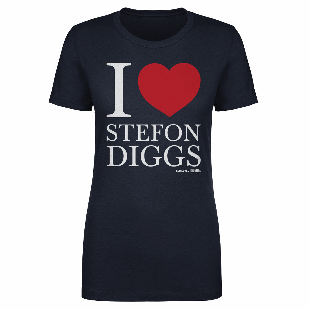 Stefon Diggs New England I Love WHT